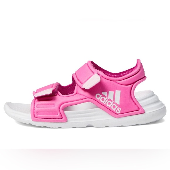 NWOT Adidas Toddler Altaswim Sandals in Lucid Fuchsia/White in size 6c - Picture 1 of 7